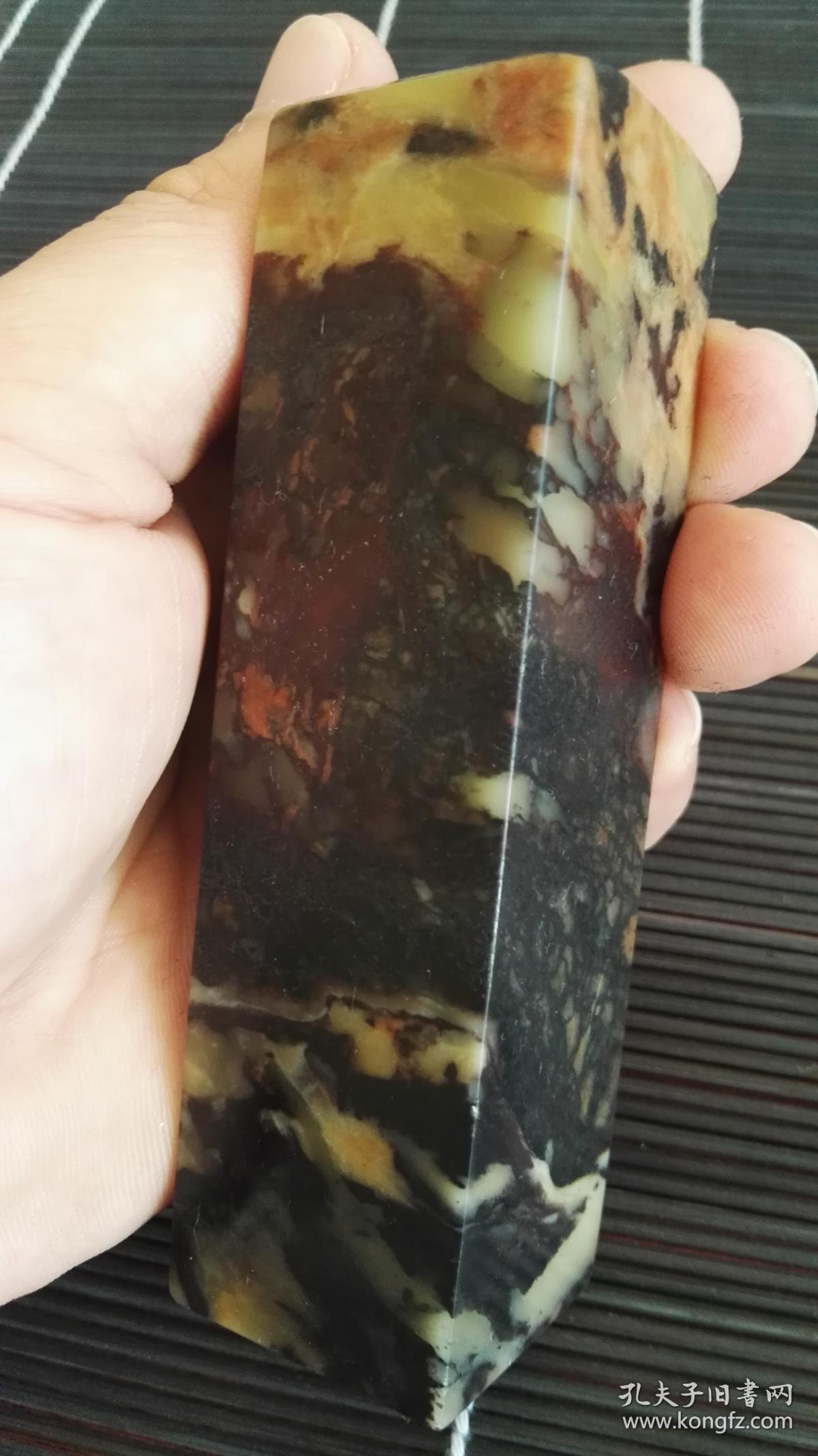 【广东黑葡萄冻】广东黑葡萄冻 #冻石# #印石# #章料# #印章# # 篆刻