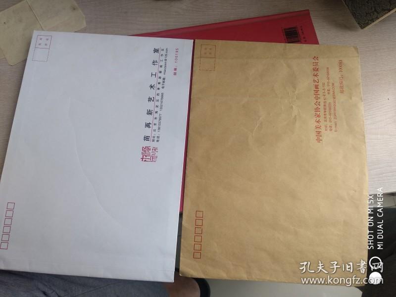 书画名家专用大信封10个比如霍春阳郭石夫等等