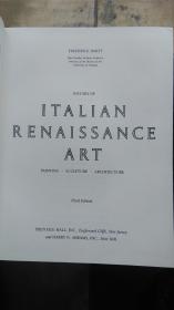 外文原版：ITALIAN RENAISSANCE ART