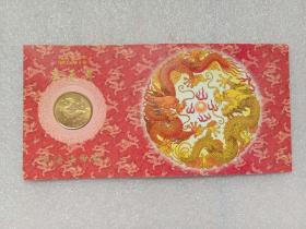 龙年礼品卡2000年 上海造币厂