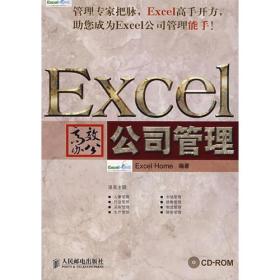 Excel高效办公：公司管理