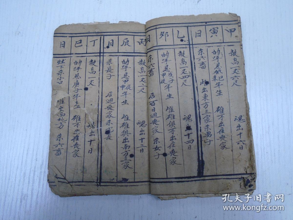 民国丧榜书壬赦高一丈三尺魂出十三日申的乎忌了已年生雌不出在丧家日