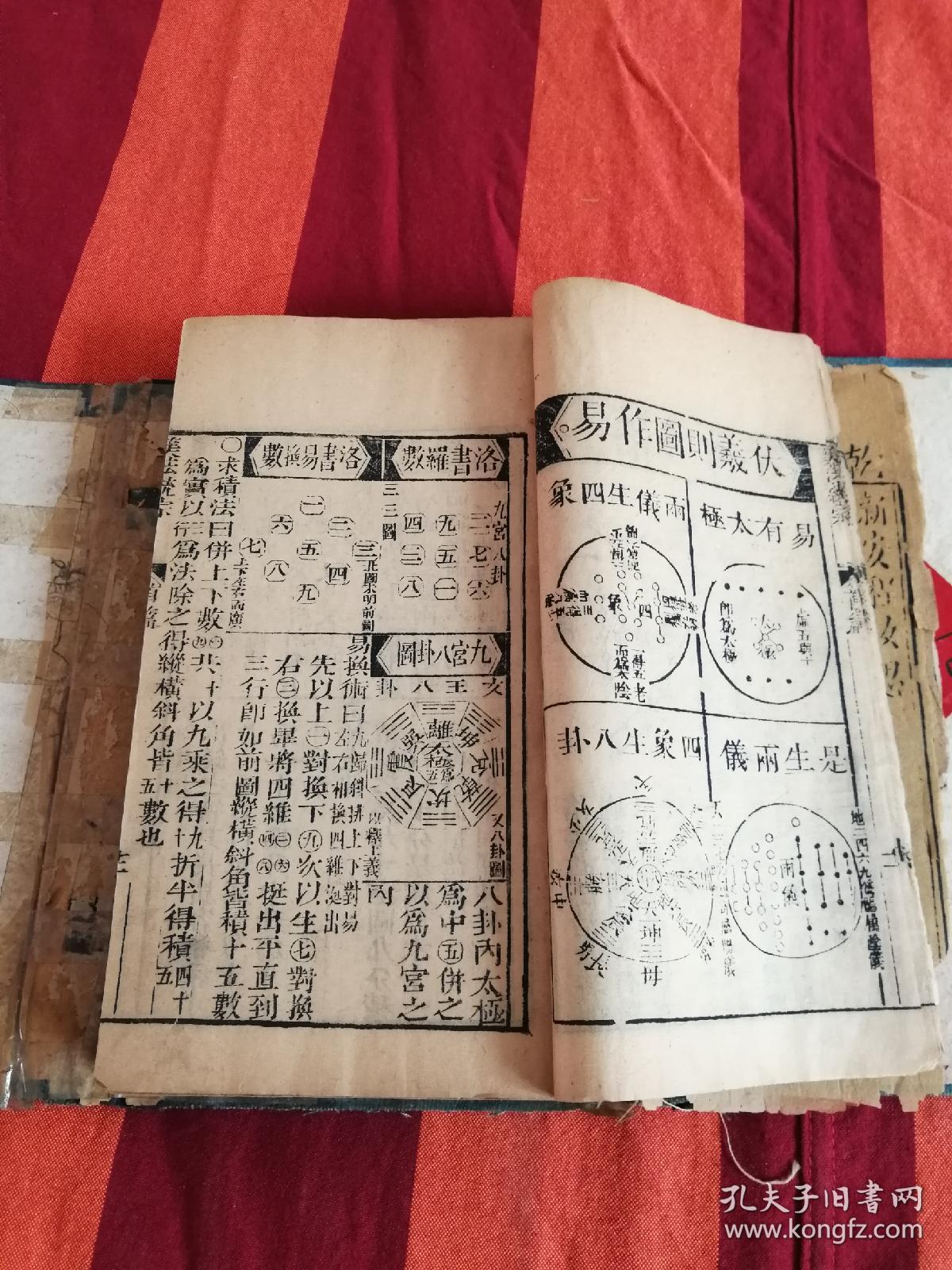 清乾隆戊戌精刻《算法统宗大全》原装原函六巨册12卷全