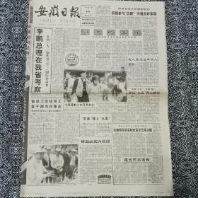 《安徽日报》（生日报•1996.5.2）