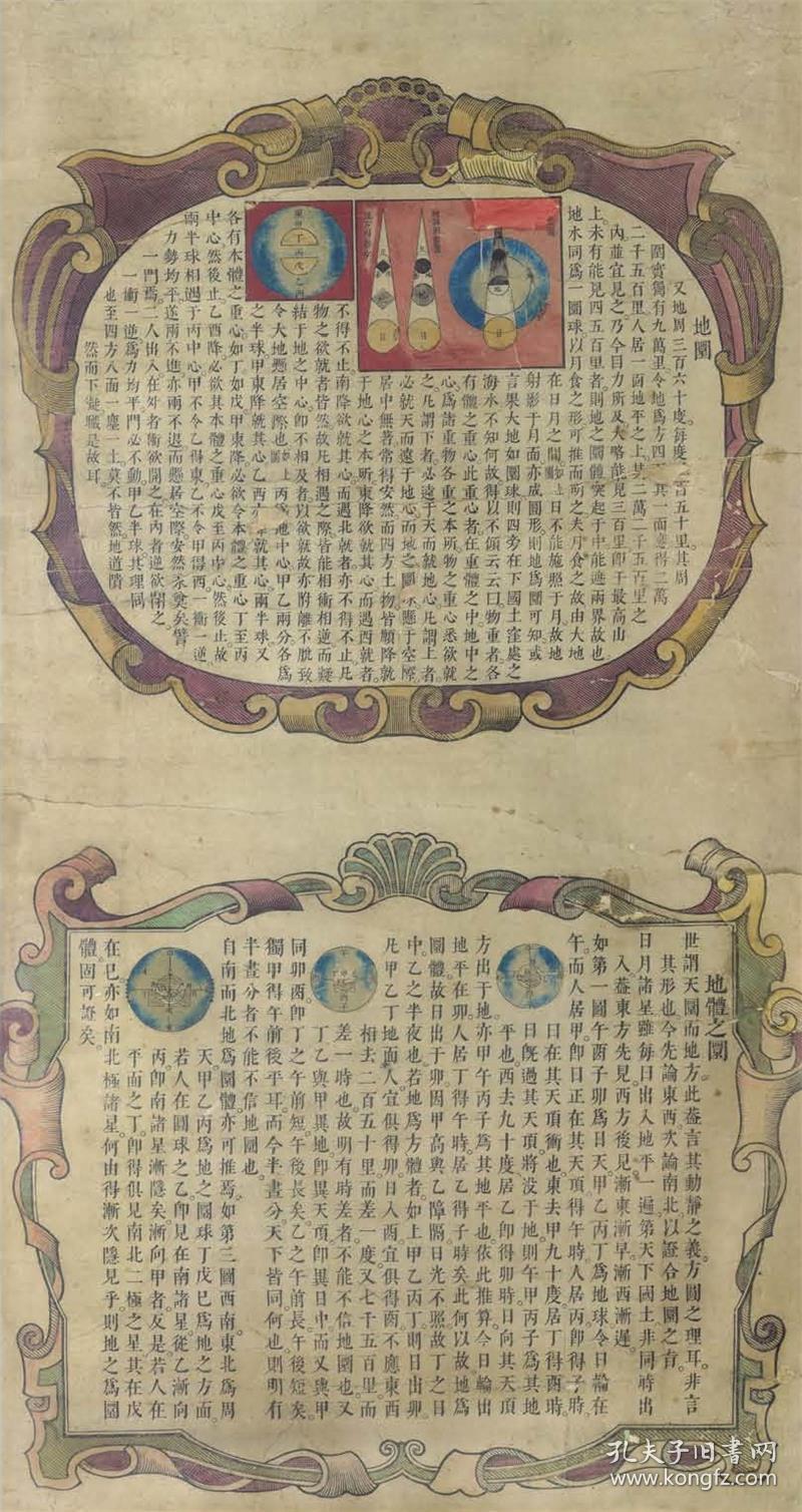 坤舆全图坤舆图说 河北大学图书馆藏