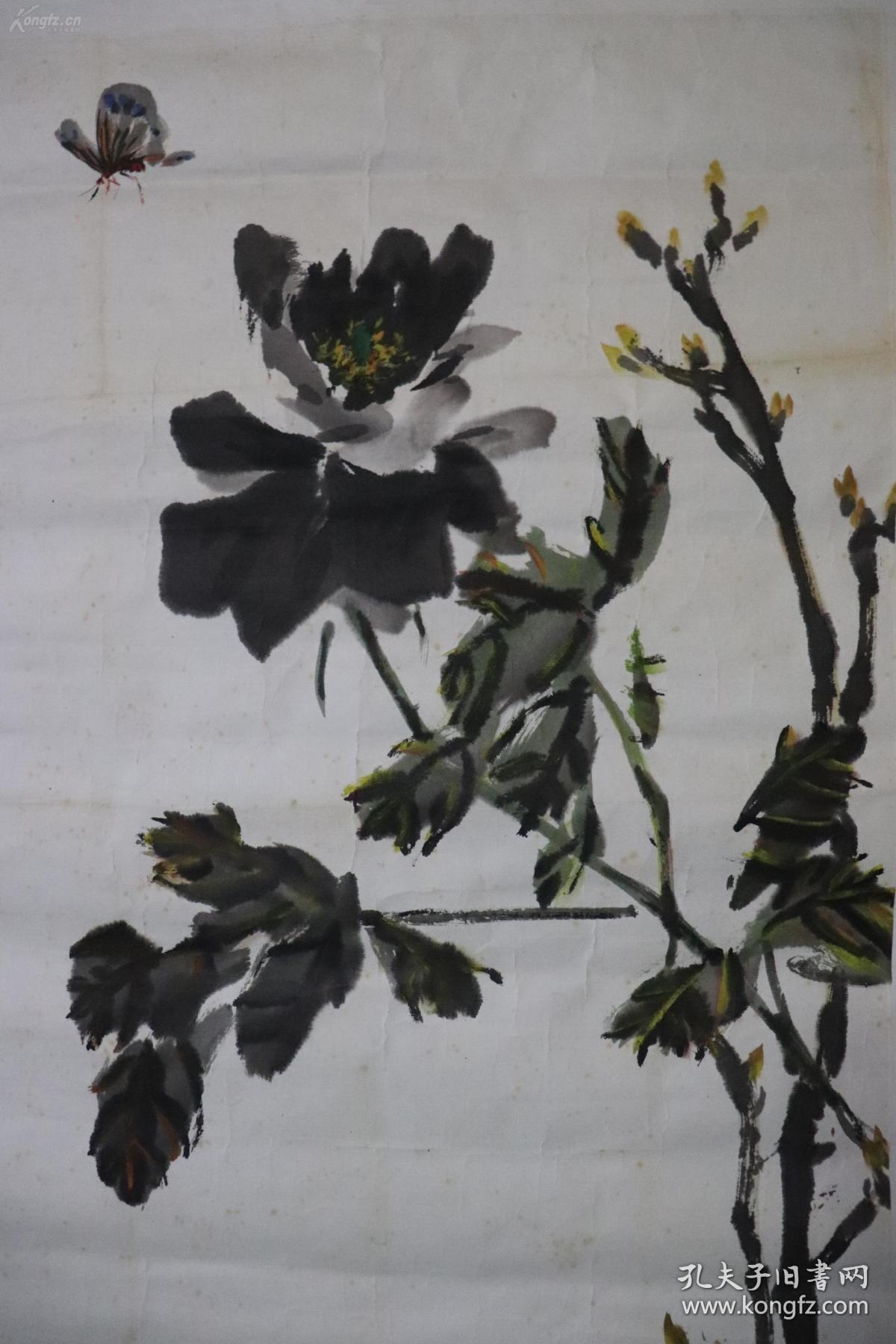 已故北京画院副院长北京美协理事河南籍画家田零191621997原名刘瑞锋