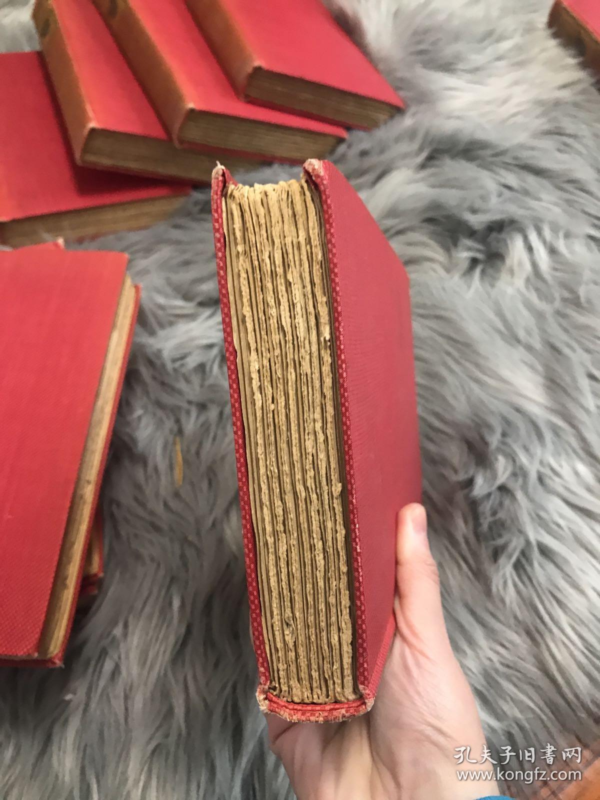 1905 毛边书带插画顶部刷金 路易十四传(卷3)louis the fourteenth