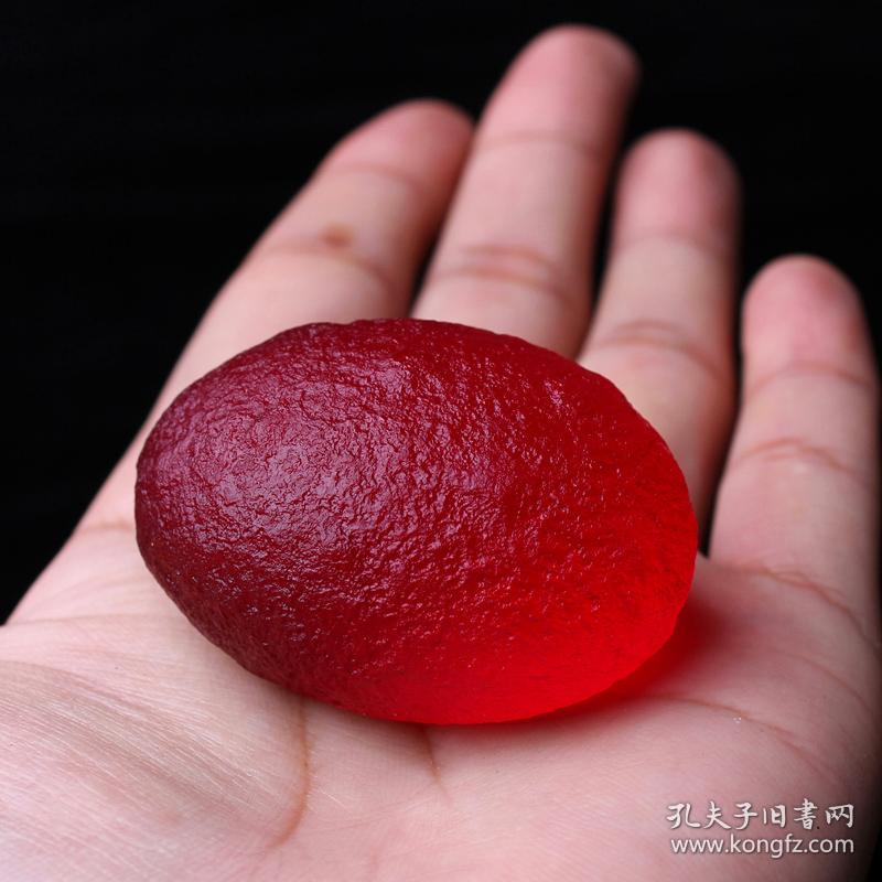 顶级陨石极品北极血陨石北极红宝石天然北极红冰区陨石天外来客陨石