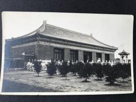 民国北京天坛斋宫原版老照片（相片）带“泛银”