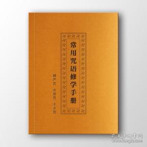 简体拼音 常用咒语手册 一切如来心宝箧印陀罗尼咒 十小咒 咒语大全