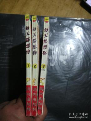 《每天都想你》漫画少女系列 (1一3册全完结篇)