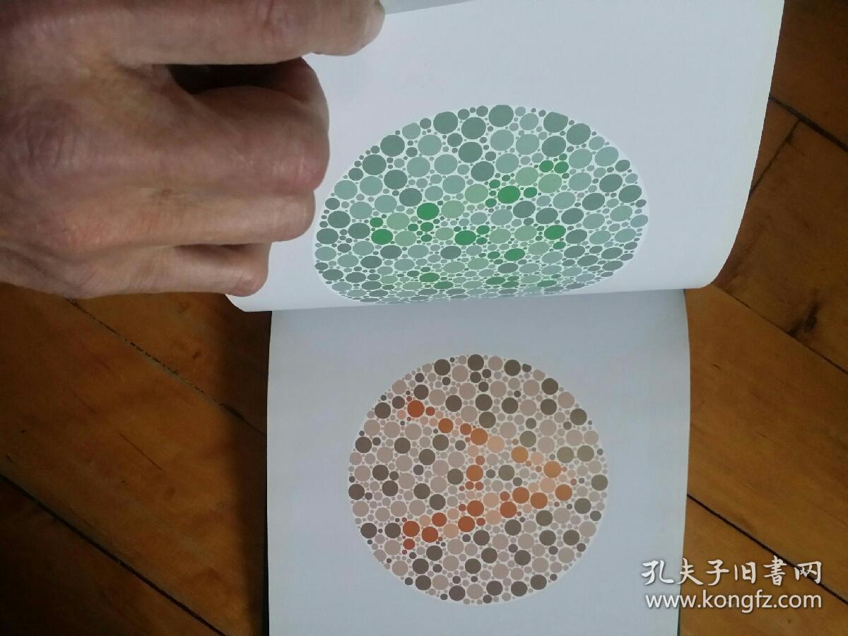 硬精装 第3版 色觉检查图 王克长 等编绘 人民卫生 2012年三版二十三