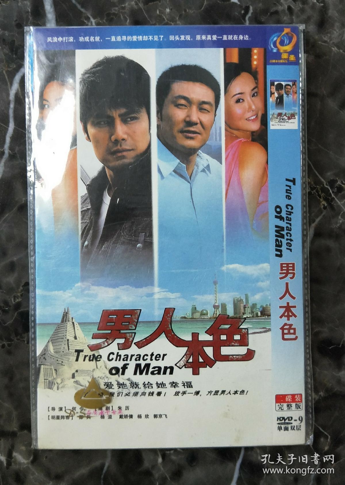 电视剧dvd2碟男人本色