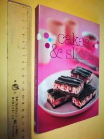 英文原版 彩图《美味蛋糕制作》 Cakes and Slices