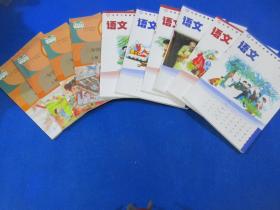 小学语文教材全套合售（人教版1，2年级+沪教版3，4，5年级共10册），全新