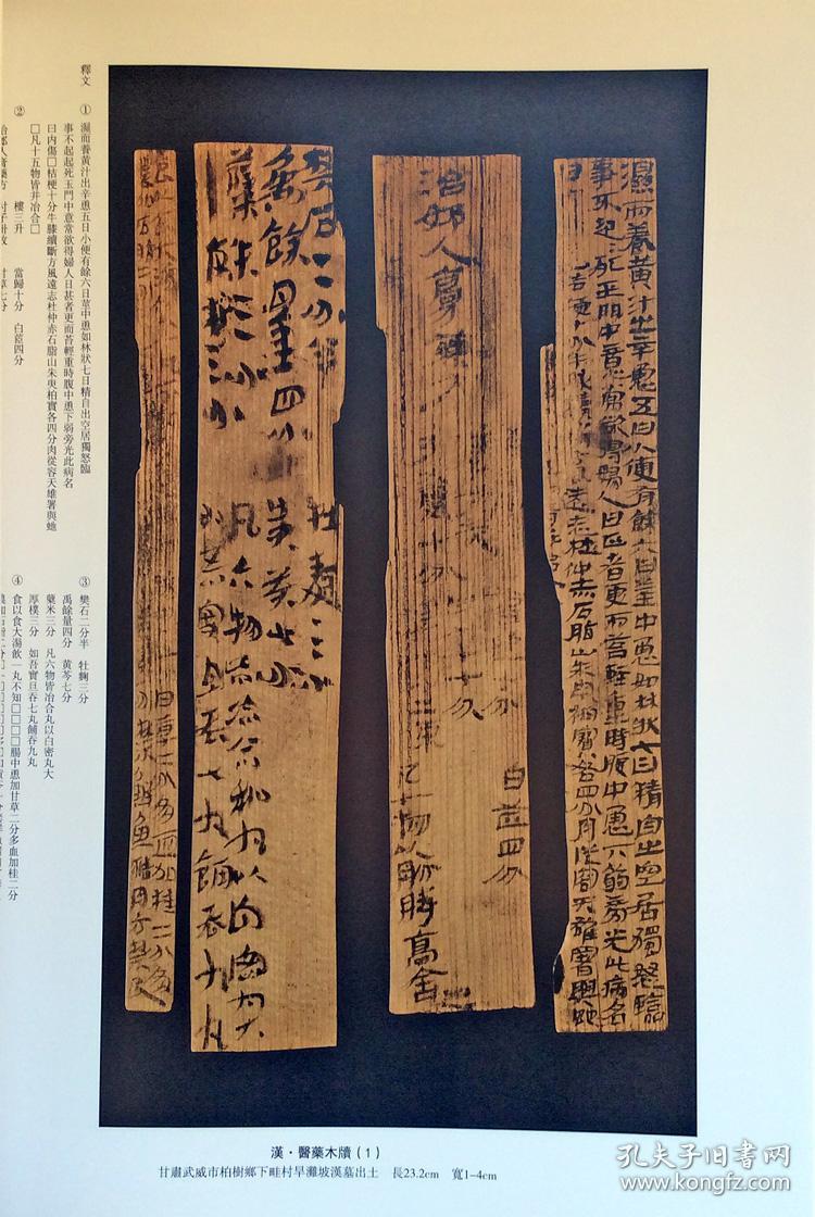 简牍系列:甘肃武威汉简_胡之 著_孔夫子旧书网