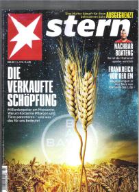 |最佳德语阅读资料最好德语学习资料| 德文原版杂志 stern 2016年6月2日 德语杂志