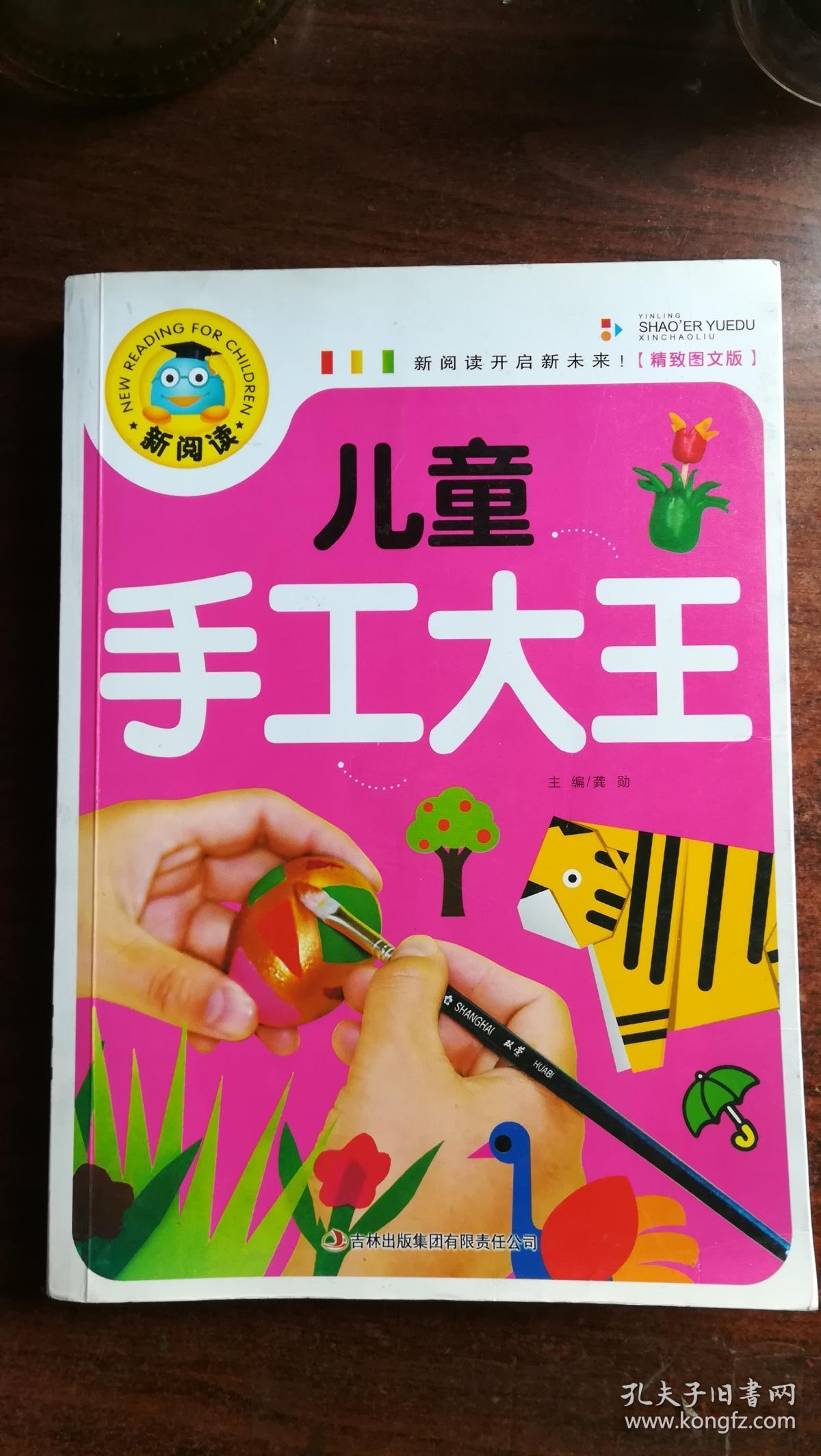 新阅读:儿童手工大王(注音彩图版)
