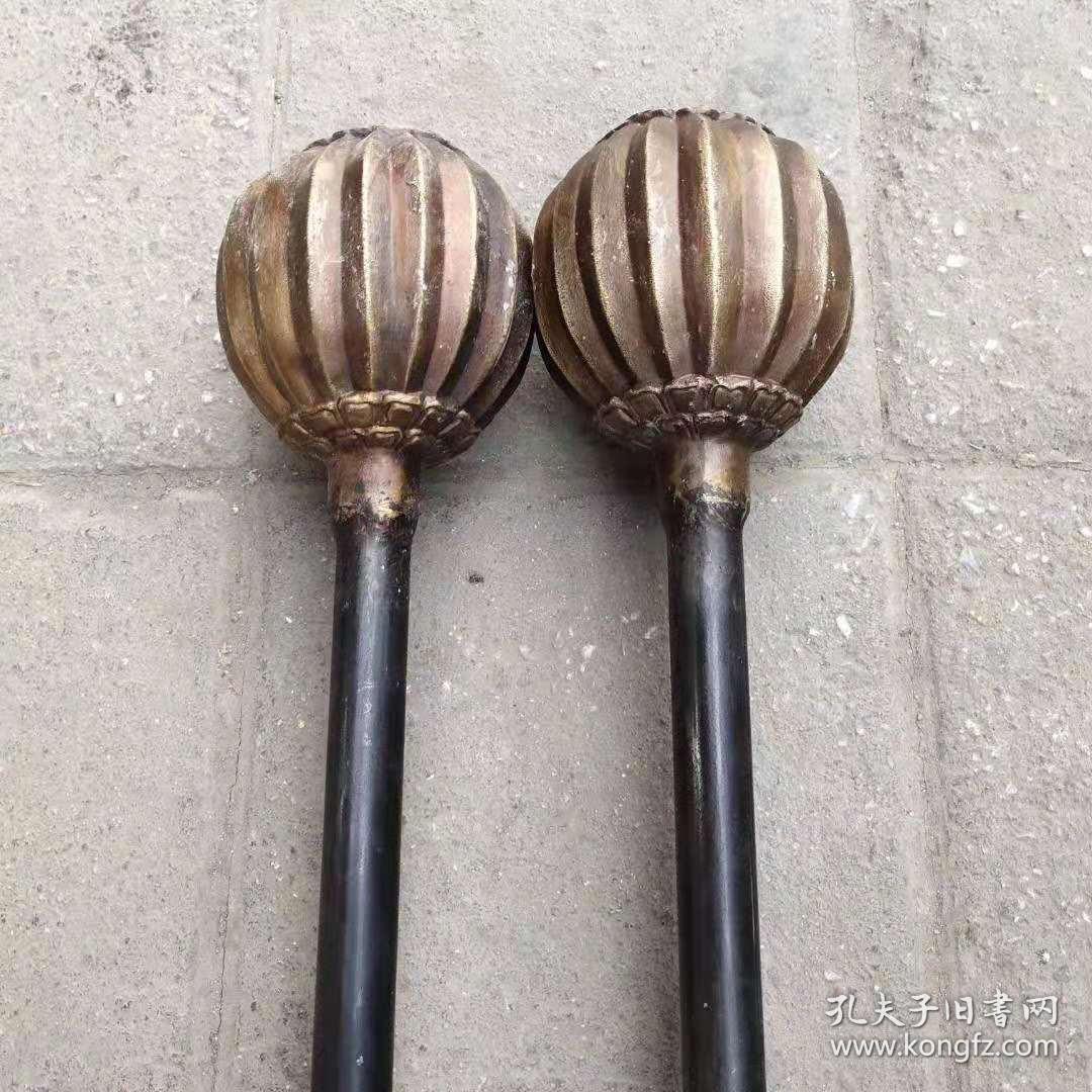 十八般兵器流星锤一对尺寸如图重3120克特价包邮