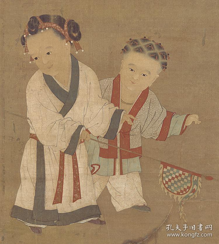 北宋 苏汉臣 冬日婴戏图 196.2x107.