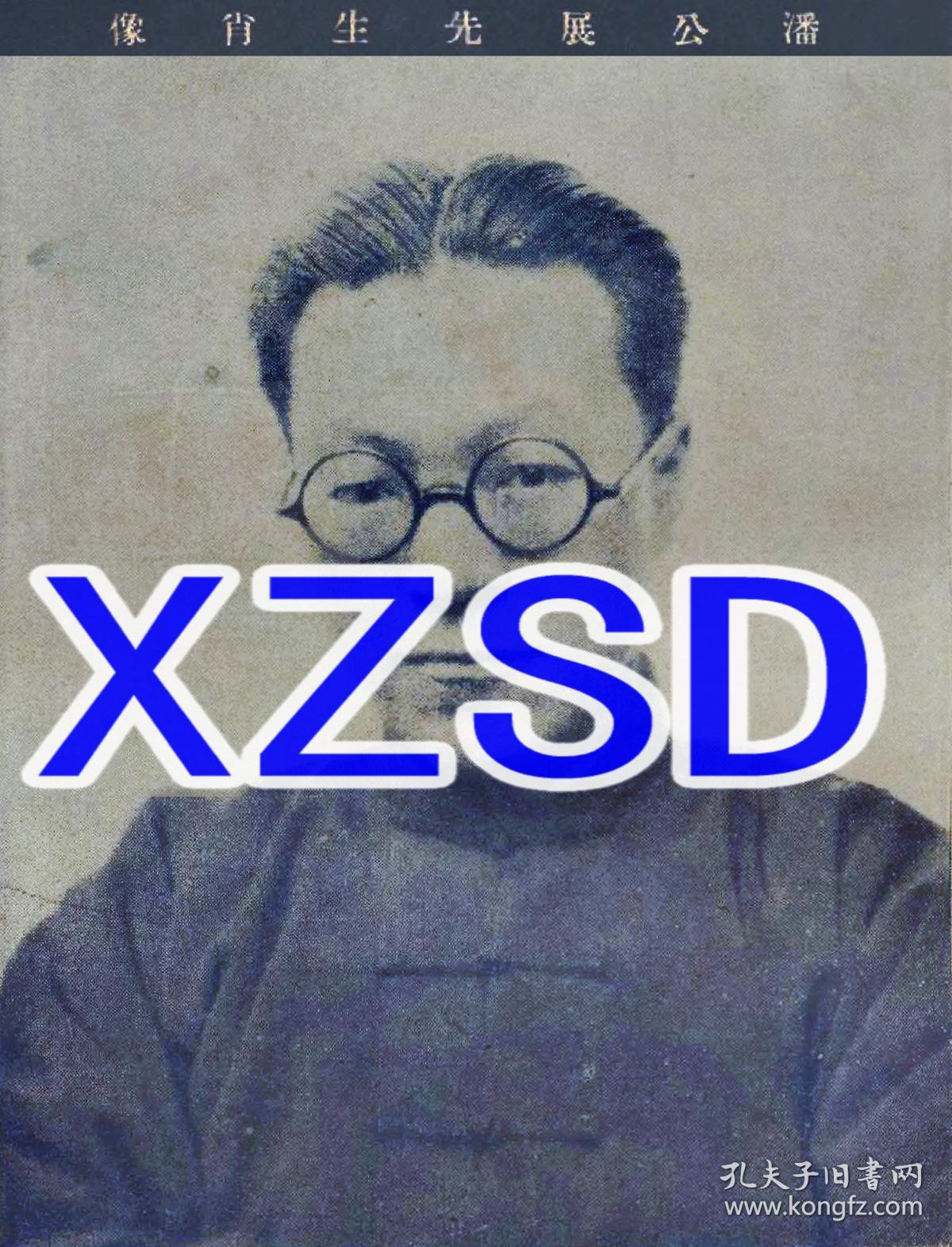 潘公展先生肖像(翻拍)