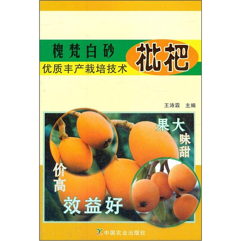 枇杷种植技术书籍 槐梵白砂枇杷优质丰产栽培技术
