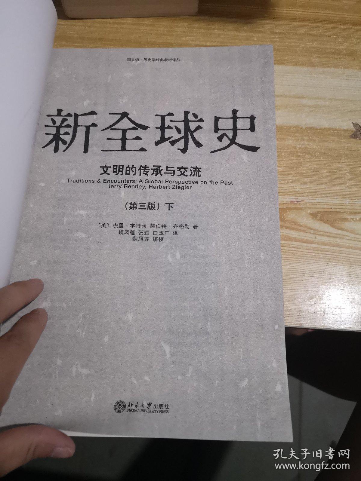 新全球史:文明的传承与交流 下