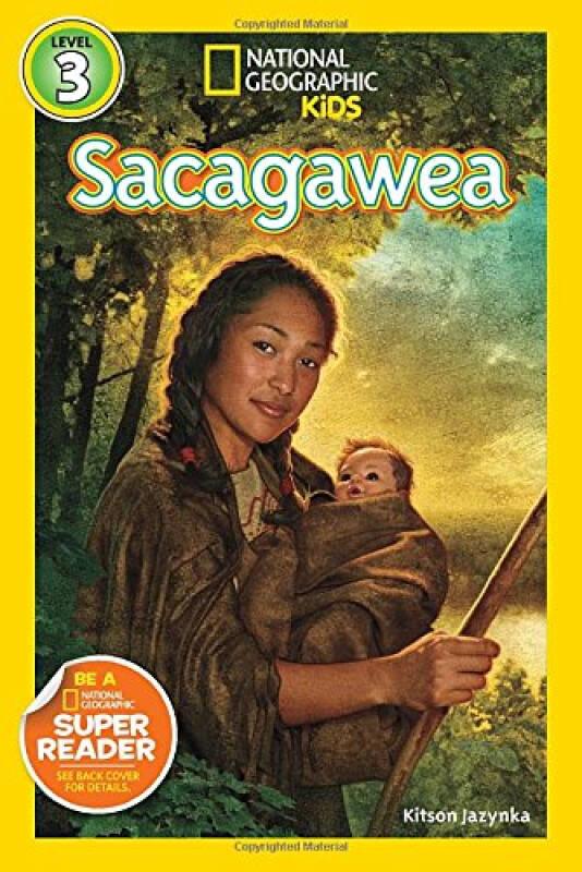 英文原版National Geographic Kids Readers:Sacagawea 国家地理分级阅读Level 3