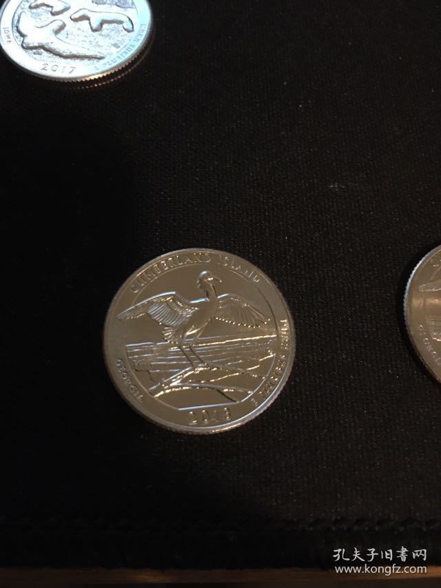 现货 美国二十五美分硬币华盛顿quarter 2018年丹佛铸造局铸造 佐治亚