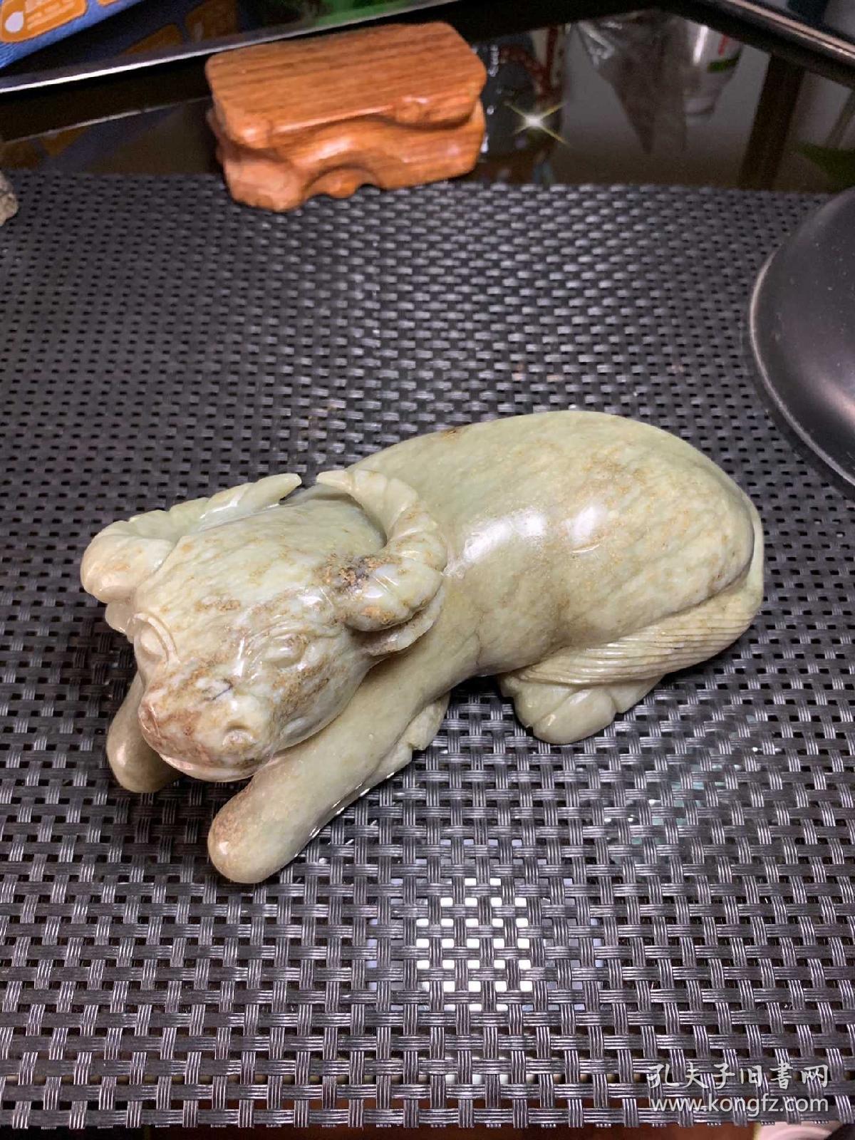 老玉雕大玉牛