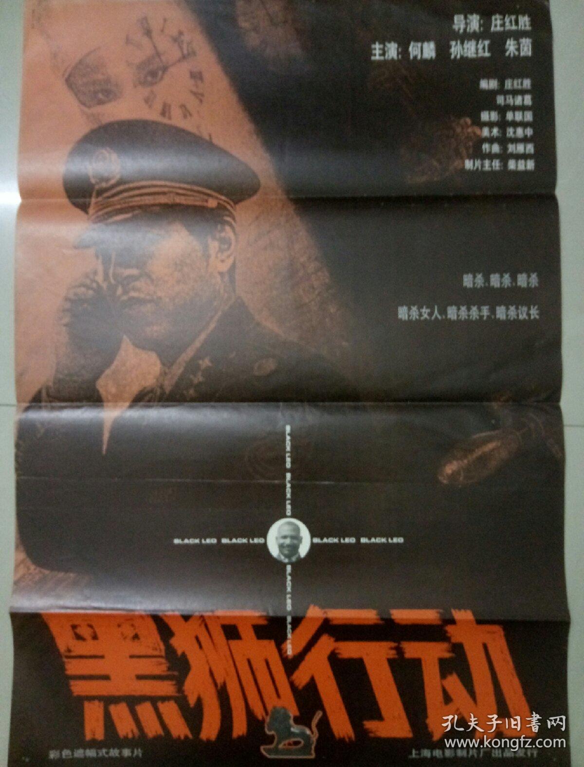 电影海报:黑狮行动(2开)