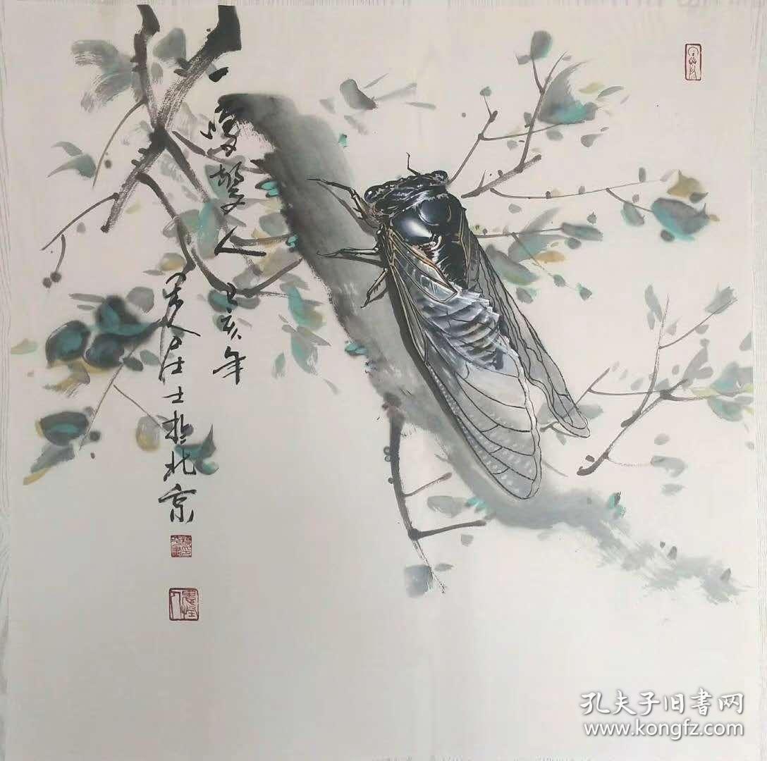 画家柳平中国画蝉名家第一人