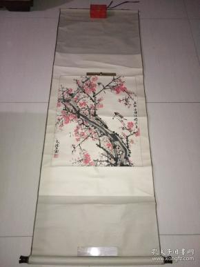 著名画家-姚天沐精品绘画花鸟图一幅.