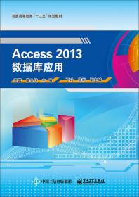 Access 2013数据库应用