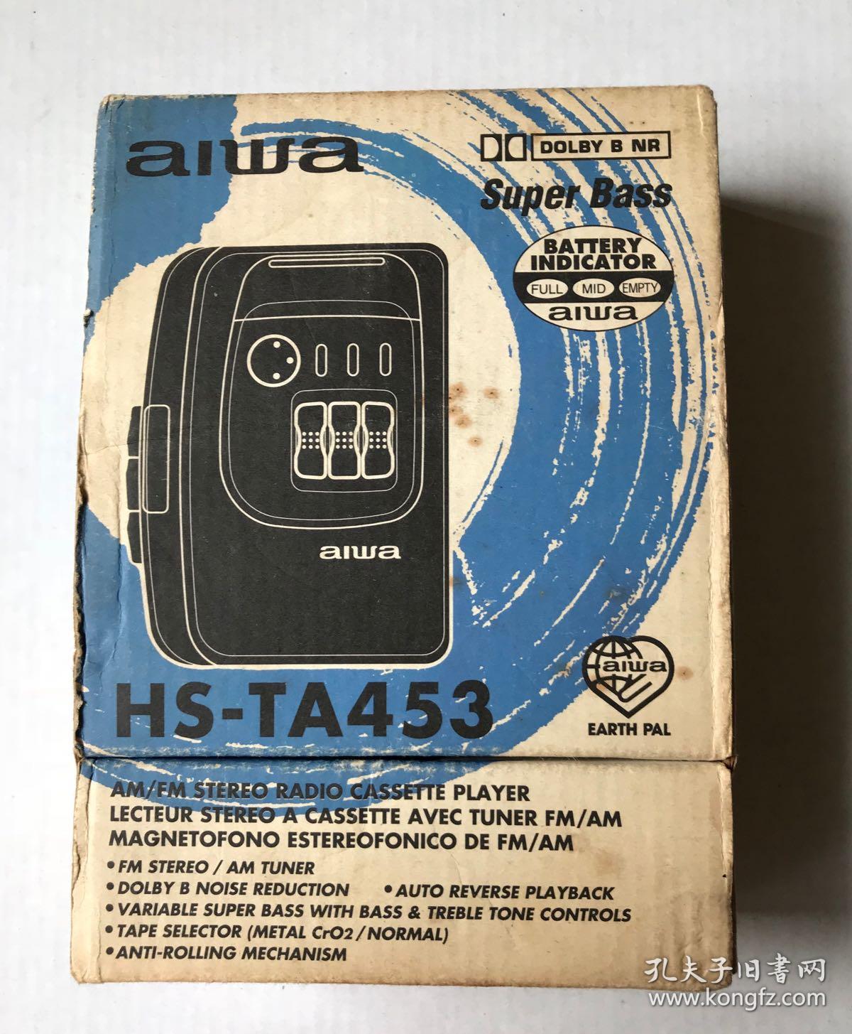 爱华随身听walkman(hs-ta453)无耳机等配件