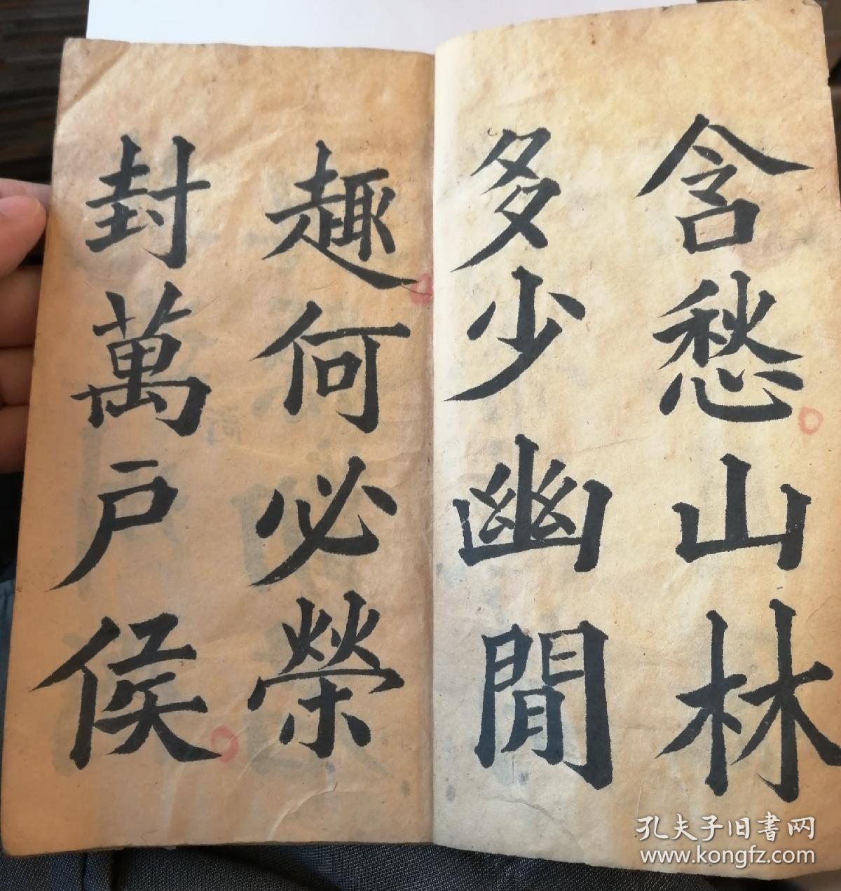 清代精美手写醒世文