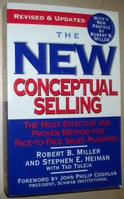 英文原版书 The New Conceptual Selling: The Most Effective and Proven Method for Face-to-Face Sales Planning 平装本 2005 Revised and Updated