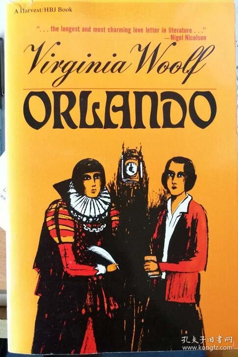orlando伍尔夫奥兰多英文原版