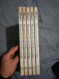 迪斯尼奇妙的知识世界。70年代英文原版。品相好。F0615  均八五品上！！！收藏佳品！！！