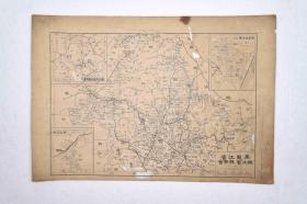 民国手绘地图初版原稿（10）黑龙江省，嫩江省，兴安省地图