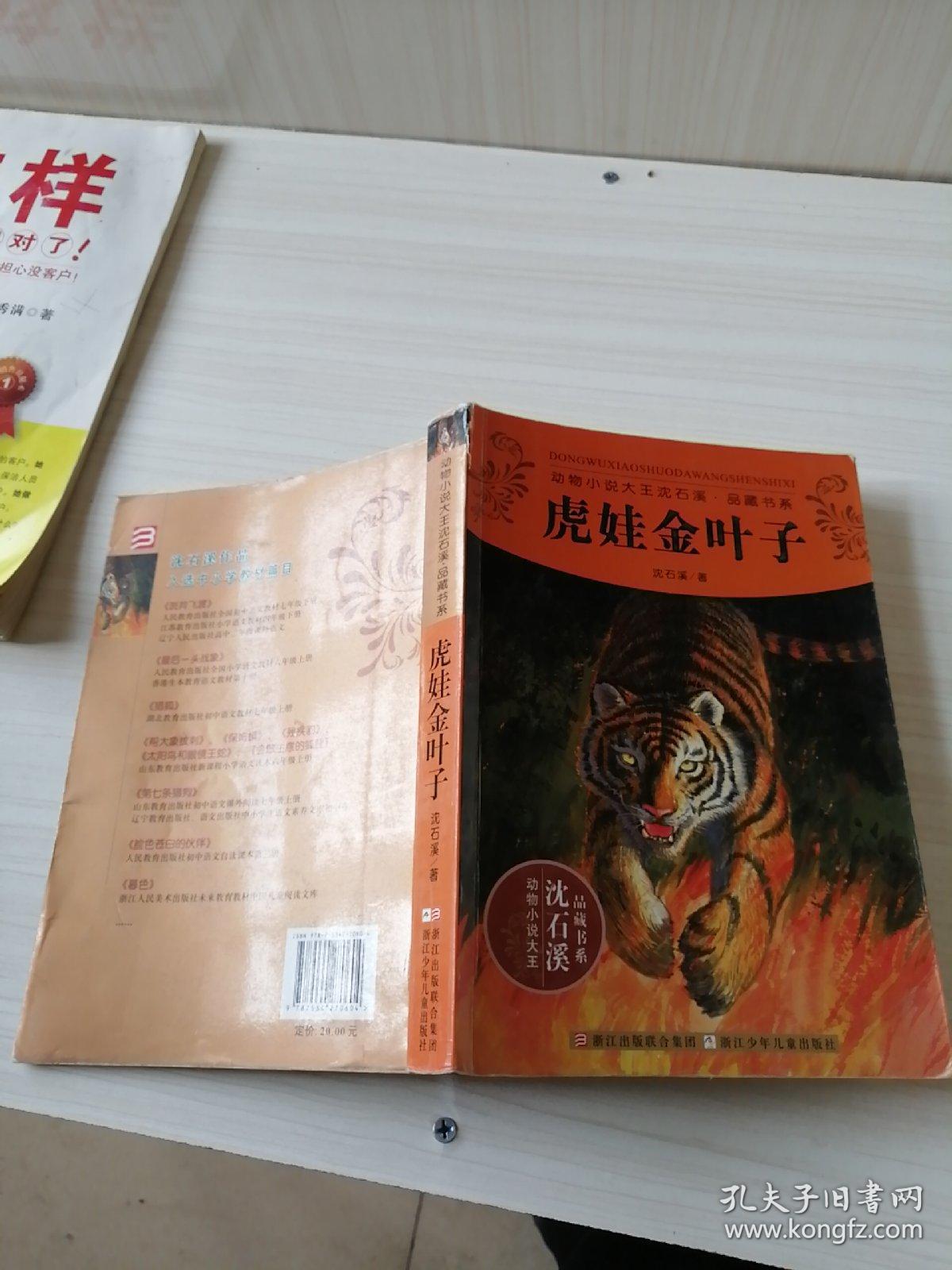 动物小说大王沈石溪品藏书系:虎娃金叶子