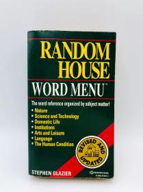 Random House Word Menu: The Word reference organized by subject matter! 词典