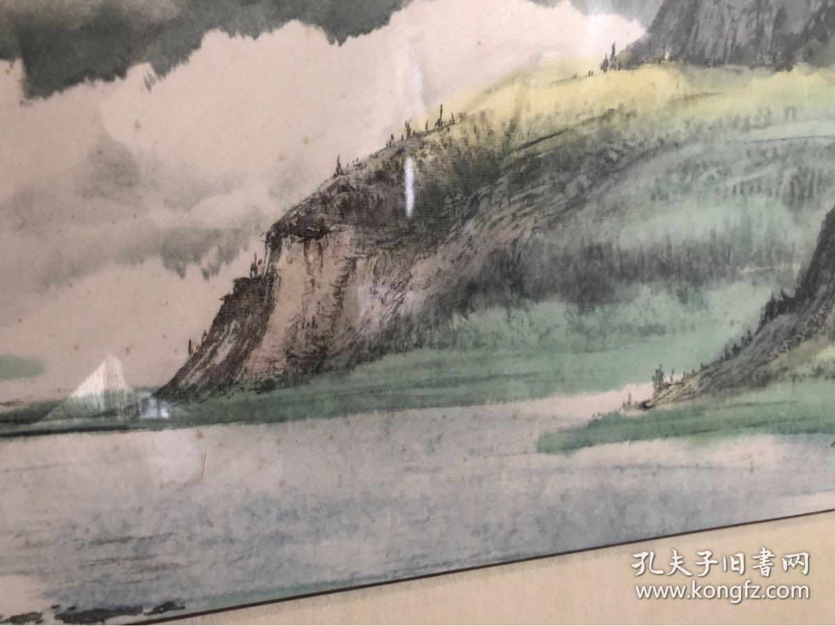 国画大师林彦新山水画江山多娇