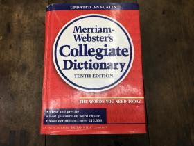 MERRIAM-WEBSTERS COLLEGIATE DICTIONARY TENTH EDITION