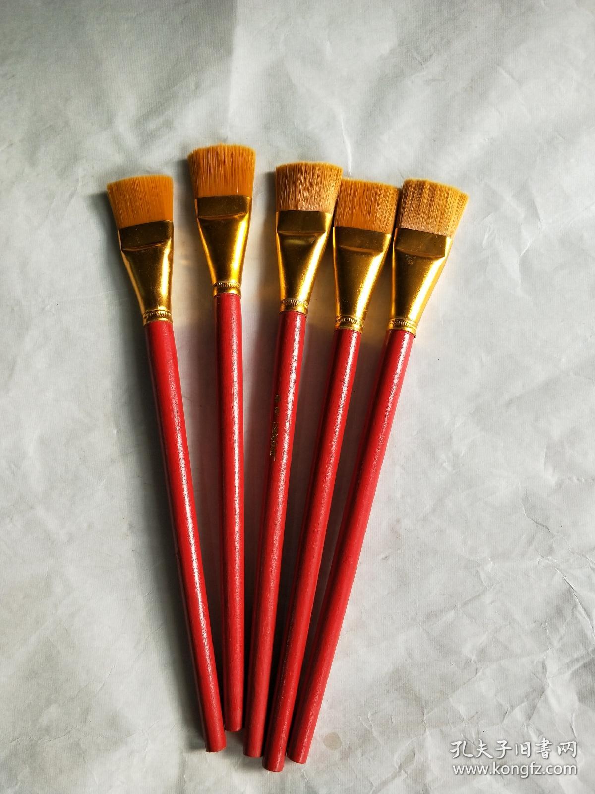 661上海油画笔厂 5支合售