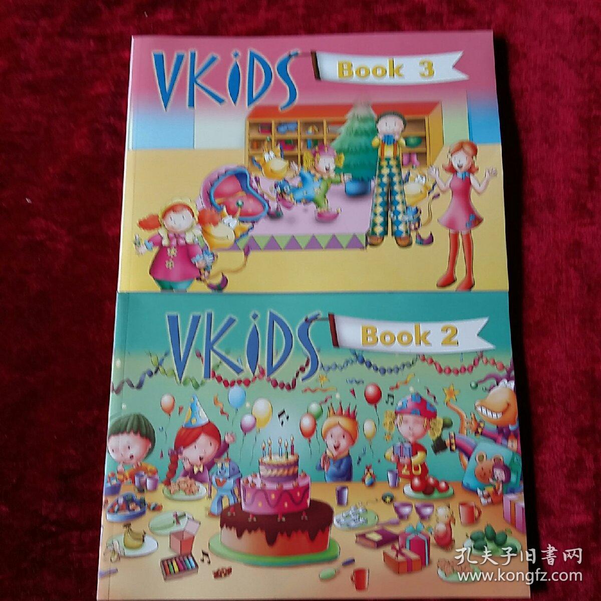天童美语 vkidsbook 2, 3(两本合售)