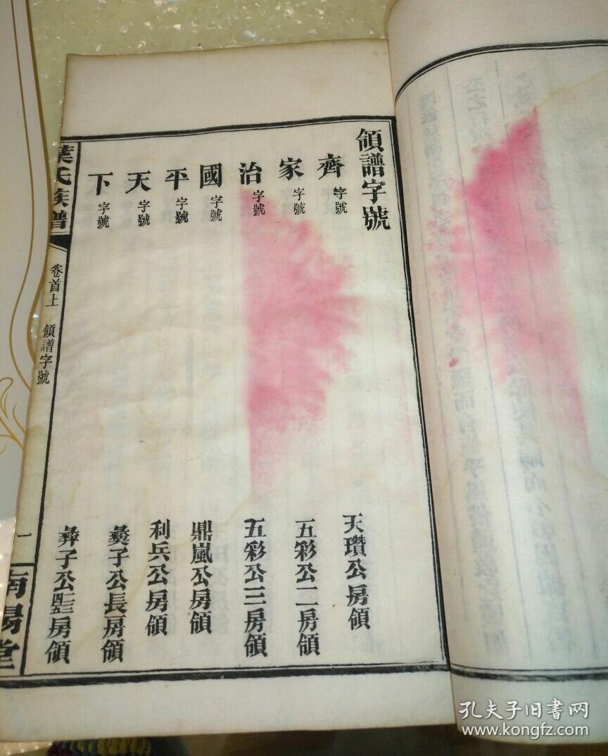 叶氏南阳堂家谱韦氏族谱册本永嘉叶氏家谱大全图叶氏族谱江西武宁宋朝