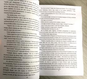 《钢铁是怎么炼成的》世界语+中文版两本合售