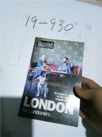 正版实拍；Time Out London for Londoners