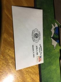 外国信封，1995，USA，20190523